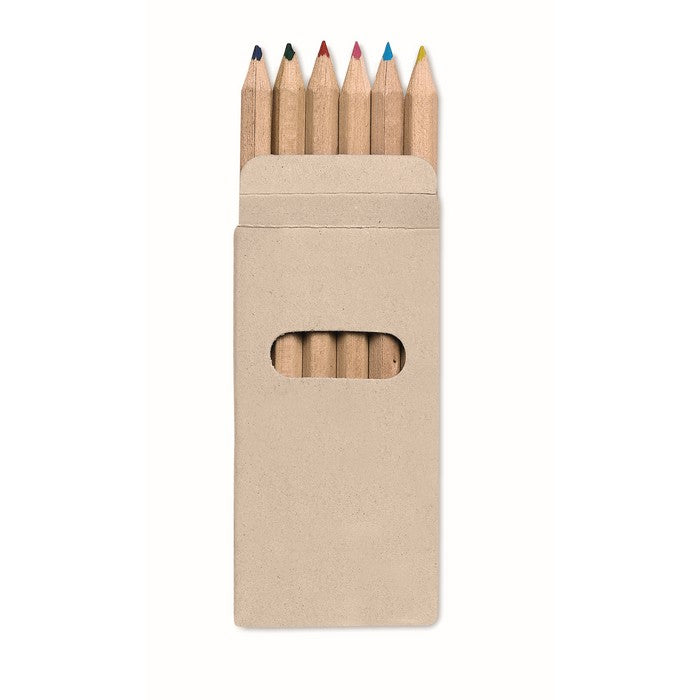 Set 6 creioane colorate "Abigail"