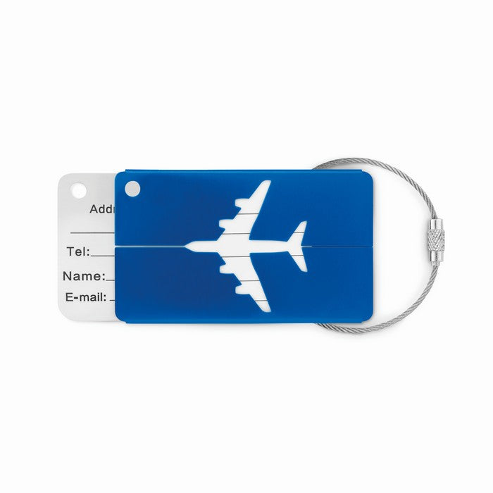 Eticheta bagaje din aluminiu "Fly Tag"