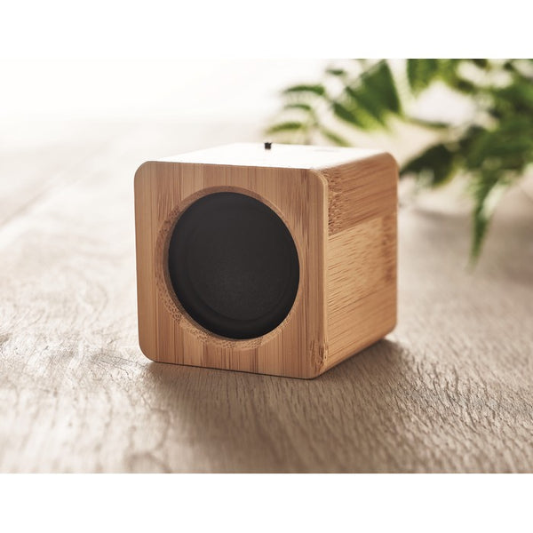 Boxa portabila wireless bambus "Audio"