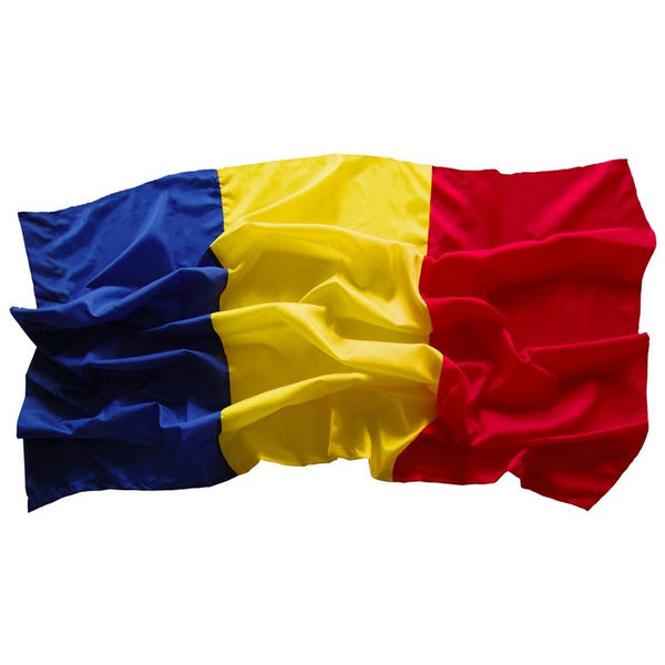 STEAG ROMANIA tricolor, 100 x 150, material extraflex tratat UV